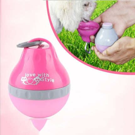 Pets Go Out Portable Folding Kettle Drinking Fountain Drinking Supplies, Size:S(Purple)-garmade.com
