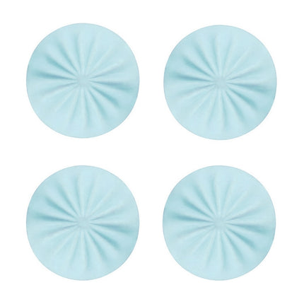 4 PCS Rubber Anti-Collision Stickers Silent Wall Protection Pad(Blue)-garmade.com