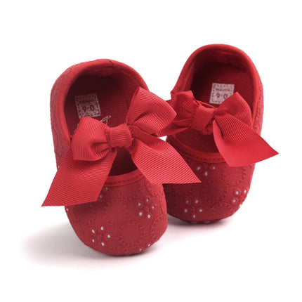 Soft Bottom Non-slip Toddler Shoes Princess Shoes for Baby(Red)-garmade.com