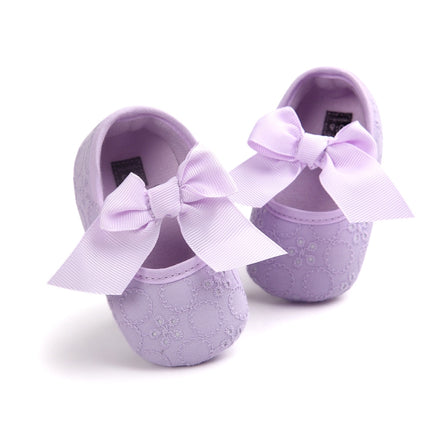 Soft Bottom Non-slip Toddler Shoes Princess Shoes for Baby(Purple)-garmade.com