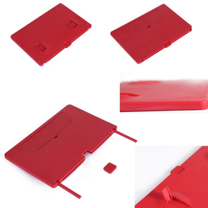 12 Inch Pull-Out Mobile Phone Screen Magnifier 3D Desktop Stand, Style:HD Model(Red)-garmade.com