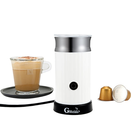 Mini Household Automatic Coffee Machine Milk Foam Milk Electric Heater Milk Coffee Foamer(White)-garmade.com