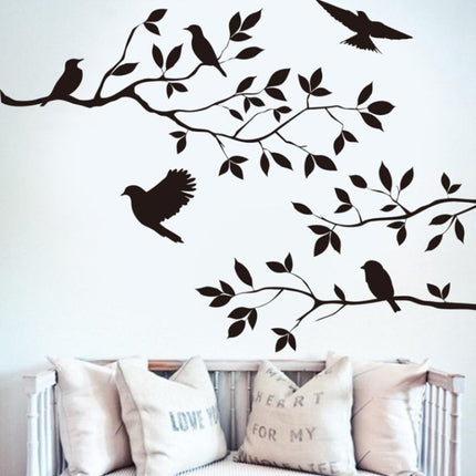 Personality Cartoon Bird Living Room Bedroom Home Decoration Wall Stickers-garmade.com