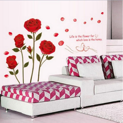 Removable Flower Wall Sticker Mural DIY Decal Home Room Art Decoration-garmade.com