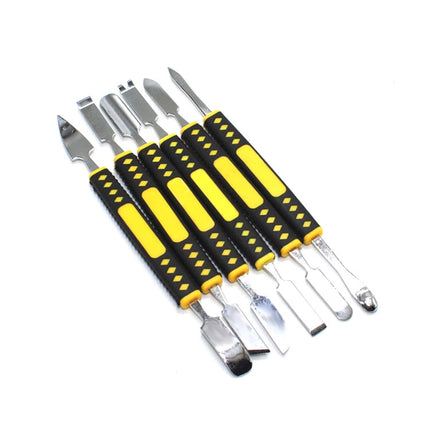 6 in 1 Metal Crowbar Disassembly Bar Mobile Phone Digital Home Appliance Product Opening Tool-garmade.com