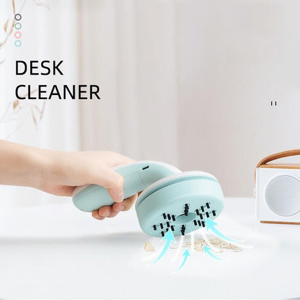 Mini Handheld Desktop Vacuum Cleaner Home Wireless Keyboard Cleaner(Pink)-garmade.com