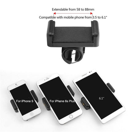 Selfie Stick Phone Lock Clip Bike Phone Clip(20-25 mm)-garmade.com