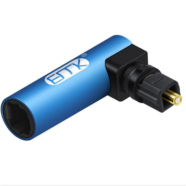 EMK Square Port To Square Port Optical Fiber Conversion Head Audio Adapter-garmade.com