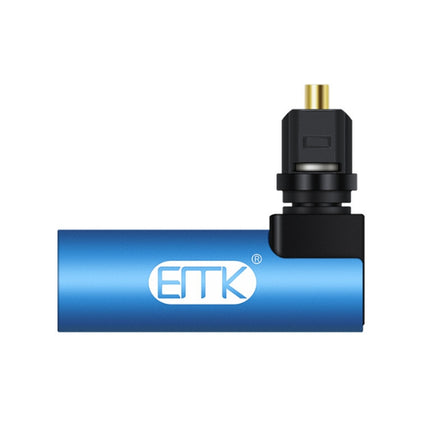 EMK Square Port To Square Port Optical Fiber Conversion Head Audio Adapter-garmade.com