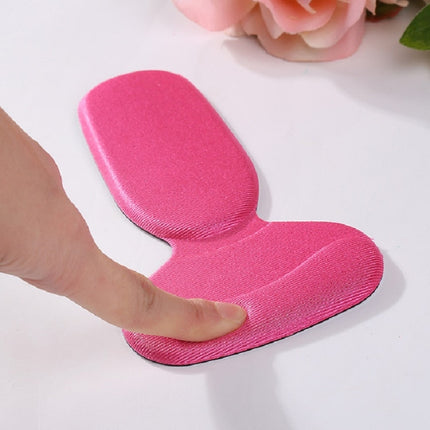 1 Pair T-shaped Sponge Bag Foot Pad High Heel Foot Heel Wear Anti-pain Heel Paste(Pink)-garmade.com