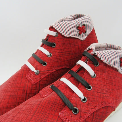 16 PCS / Set Running No Tie Shoelaces Fashion Unisex Athletic Elastic Silicone ShoeLaces(Pinkish )-garmade.com