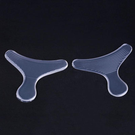 1 Pair Silicone T-shaped Invisible Insole Wear-resistant High-heeled Stickers-garmade.com