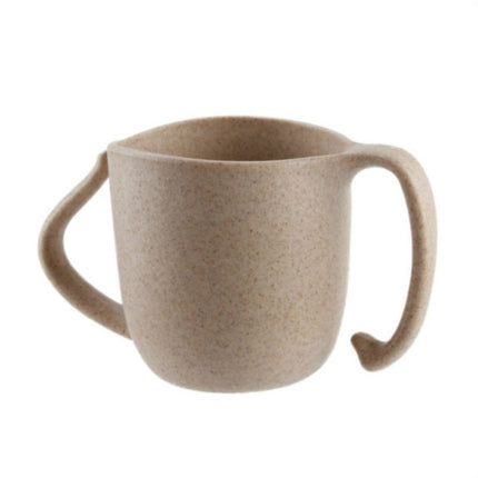 Children Wheat Fiber Drinking Cup Anti-Scalding Milk Cup(Wheat)-garmade.com