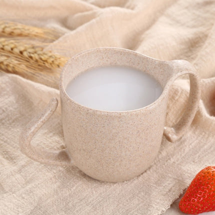 Children Wheat Fiber Drinking Cup Anti-Scalding Milk Cup(Wheat)-garmade.com