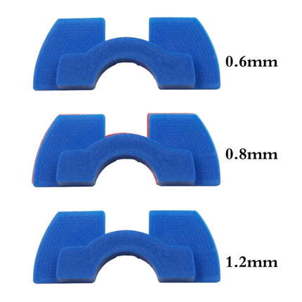 3 PCS Shock Absorption Shockproof Standing Handle Rubber Damper for Xiaomi Mijia M365 Electric Scooter(Blue)-garmade.com