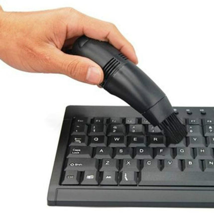 Mini USB Desktop Table Keyboard Vacuum Cleaner with Brushes(Random)-garmade.com