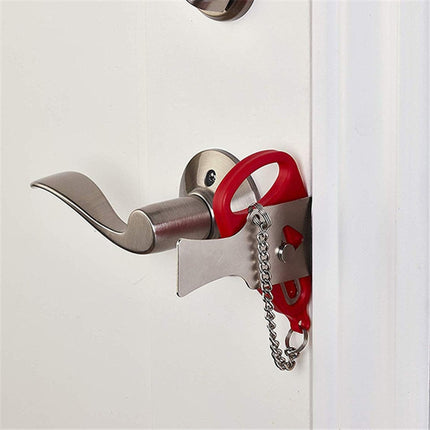 Portable Security Lock Door Lock Anti-theft Lock, Style:Widen Lock-garmade.com