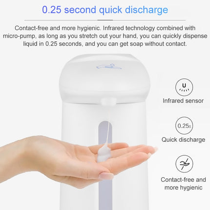 330ML Automatic Induction Hand Washing Machine Disinfection Soap Dispenser-garmade.com