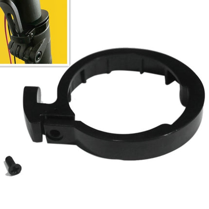 2 PCS For Xiaomi Mijia M365 Electric Scooter Handlebar Stand Snap Ring(Black)-garmade.com