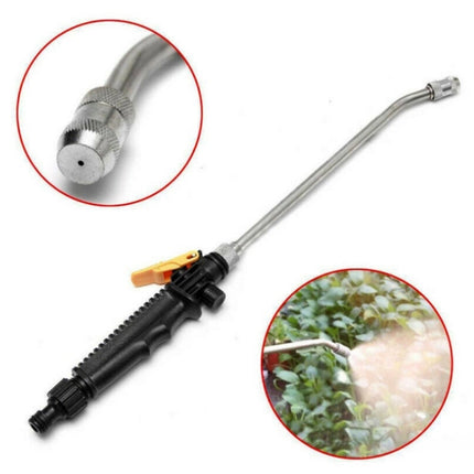 Garden Water Guns Stainless Steel Multifunction High Pressure Car Wash Spray Nozzle Hose Wand, Specification:30cm-garmade.com