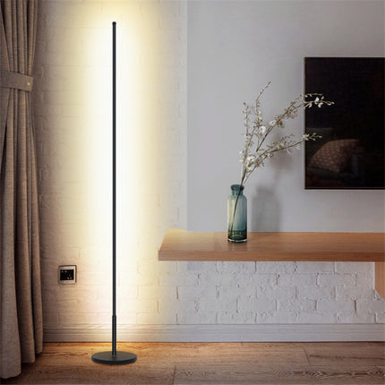 Minimalist Creative Bedroom Living Room Personality Atmosphere Light LED Floor Lamp(Warm Light)-garmade.com
