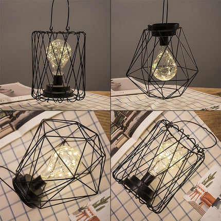 Minimalist Copper Lamp Bedroom Home Wrought Iron Table Lamp, Specification:7-Word-garmade.com