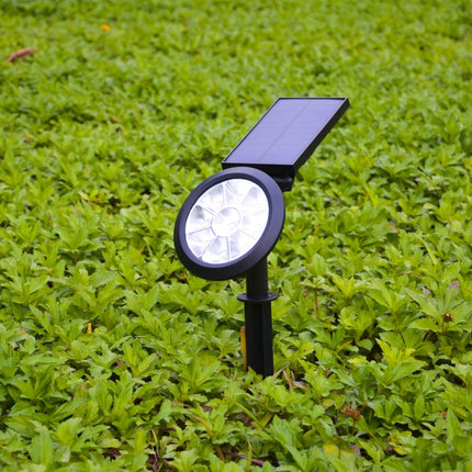 9 LEDs Solar Power Garden Lights LED Outdoor Garden Adjustable IP65 Waterproof Light(Colorful Changing)-garmade.com