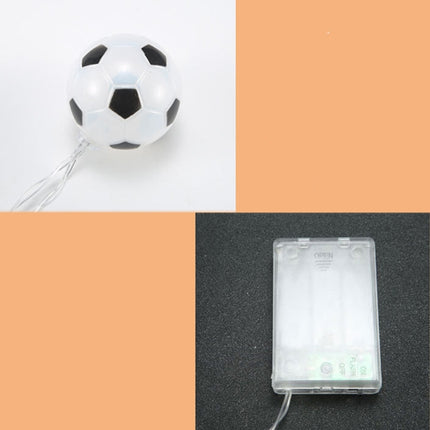 3m 20 LEDs Football Lantern String KTV Creative LED Decorative Light(Warm White Light)-garmade.com
