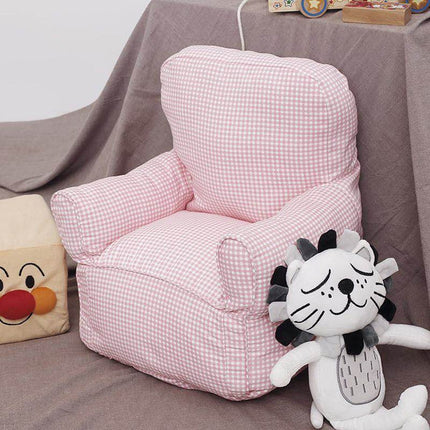 Cute Children Single Mini Sofa Chair Kindergarten Sofa Child Furniture(Pink)-garmade.com