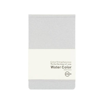 2 PCS A5 Cotton Cloth Watercolor Blank Notepad Child Painting Sketch Doodle Notebook, Size:A5(Light Grey)-garmade.com