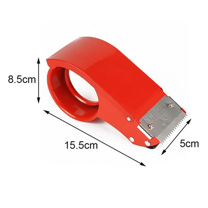 Carton Baler Device Cutter Sealing Machine Tape Dispenser Sealer Holder, Size:2-inch iron cutter (48mm)-garmade.com