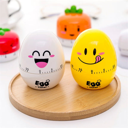 Creative Cartoon Fruit Shape Multi-Function Rotary Timer Learning Work Efficiency Time Manager(Tomato)-garmade.com
