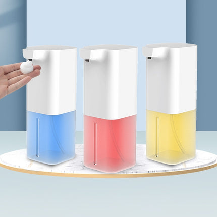 Foam Hand Washing Machine Home Hotel Intelligent Automatic Sensor Soap Dispenser Child Hand Antibacterial Hand Sanitizer(Yellow)-garmade.com