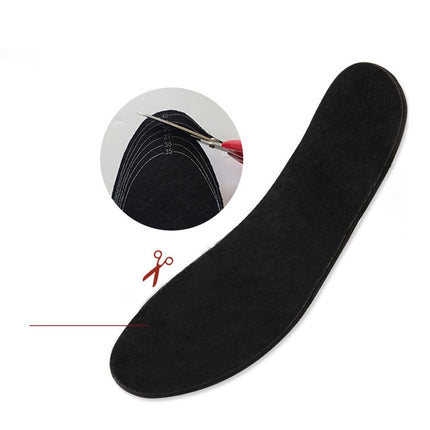 Smart Temperature-controlled Electric Insole Warm Foot Graphene Heating Insole Warm Foot Artifact Warm Foot Treasure, EU Plug, Size:41(Black for Women)-garmade.com