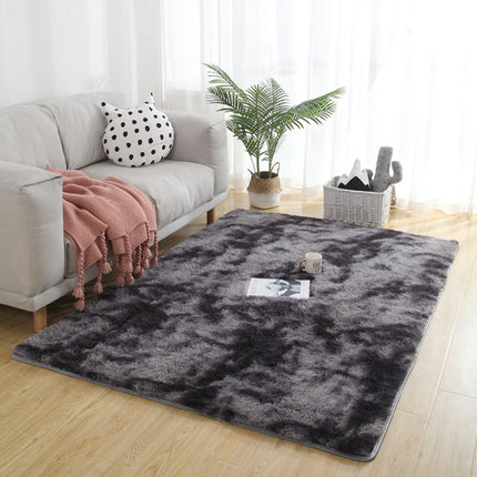 Simple Sofa Bedside Gradient Carpet Living Room Bedroom Mat, Color:Dark Grey, Size:50x80cm-garmade.com