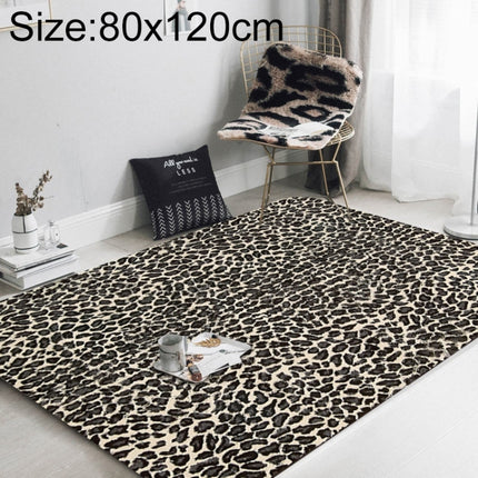 Fashion Leopard Print Carpet Living Room Mat, Size:80x120cm(R9)-garmade.com