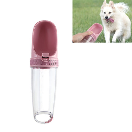 Pet Supplies Dog Cat Outdoor Portable Kettle Drinking Fountain(Pink)-garmade.com