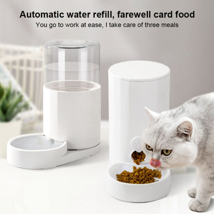 Cat Automatic Water Dispenser Drinking Water Bowl Dog Feeder, Style:Feeder-garmade.com