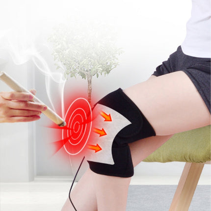 WT-R25 Electric Heating Knee Pads Hot Compress Leg Warmer Winter Knee Keep Warm Protective Gear with USB Data Cable, Specification:Android Interface-garmade.com