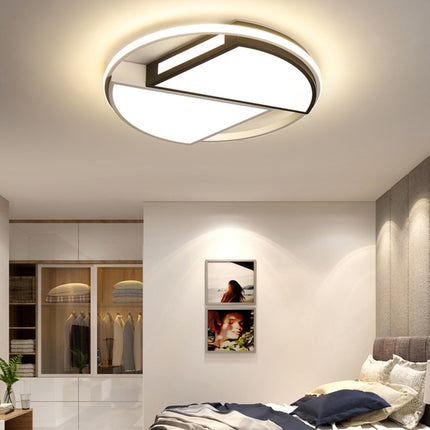 Simple Modern Bedroom Ceiling Lamp Creative Room Study Light, Diameter:50cm(Warm Light)-garmade.com