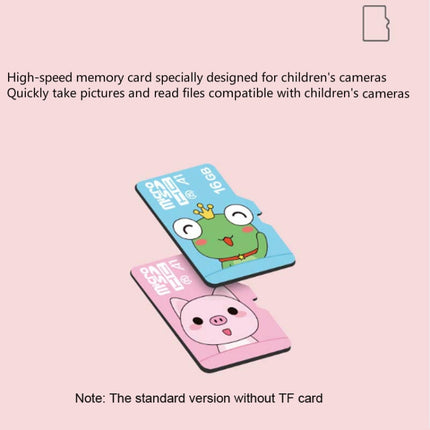 C2-JXJR Children 24MP WiFi Fun Cartoon HD Digital Camera Educational Toys, Style:Camera + 16GB TF(Pink)-garmade.com