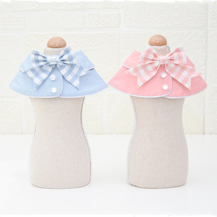 Pet Accessories Dog Small Shawl Bib Saliva Towel Triangle Scarf, Size:S(Light Blue)-garmade.com