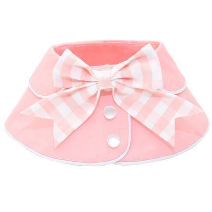 Pet Accessories Dog Small Shawl Bib Saliva Towel Triangle Scarf, Size:S(Light Yellow)-garmade.com