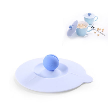 5 PCS Environmentally Friendly Food Grade Silicone Heat-resistant Lid, Size:S(Blue)-garmade.com