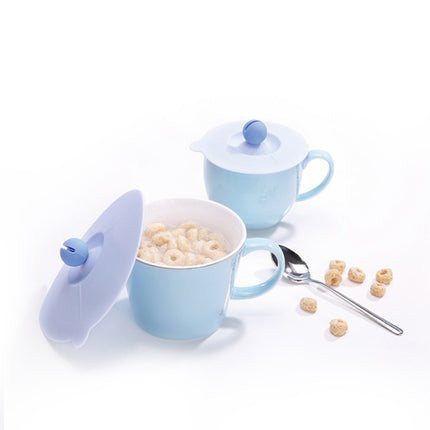 5 PCS Environmentally Friendly Food Grade Silicone Heat-resistant Lid, Size:S(Blue)-garmade.com