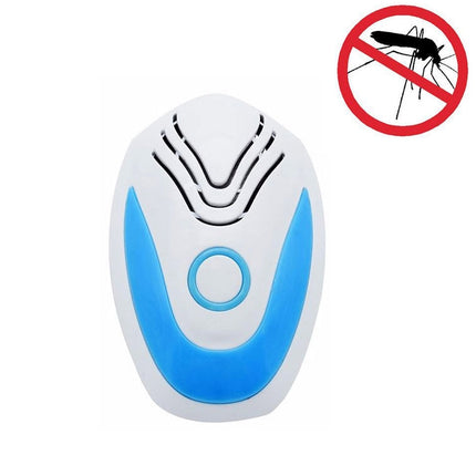 Multifunctional Ultrasonic Electronic Mosquito Repellent, Plug Type:UK Plug( Light Blue)(Light Blue)-garmade.com