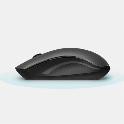 Rapoo 7200M 1600 DPI 6 Buttons 2.4GHz Wireless Bluetooth 4.0 Multi-modes Mouse Notebook Office Mute Mouse(Dark Grey)-garmade.com