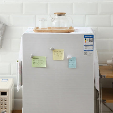 Simple Printing Refrigerator Household Appliance Waterproof Kitchen Storage Dust Cover(Balloon)-garmade.com