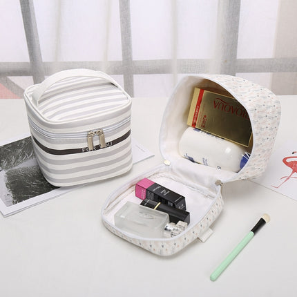 Fashion Makeup Travel Bag Women Portable Cosmetic Toiletries Storage Bag(Cactus)-garmade.com