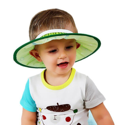 Soft And Safe Toddler Kids Wash Hair Shield Caps Baby Hat Shampoo Bathing Shower Protect(Orange)-garmade.com